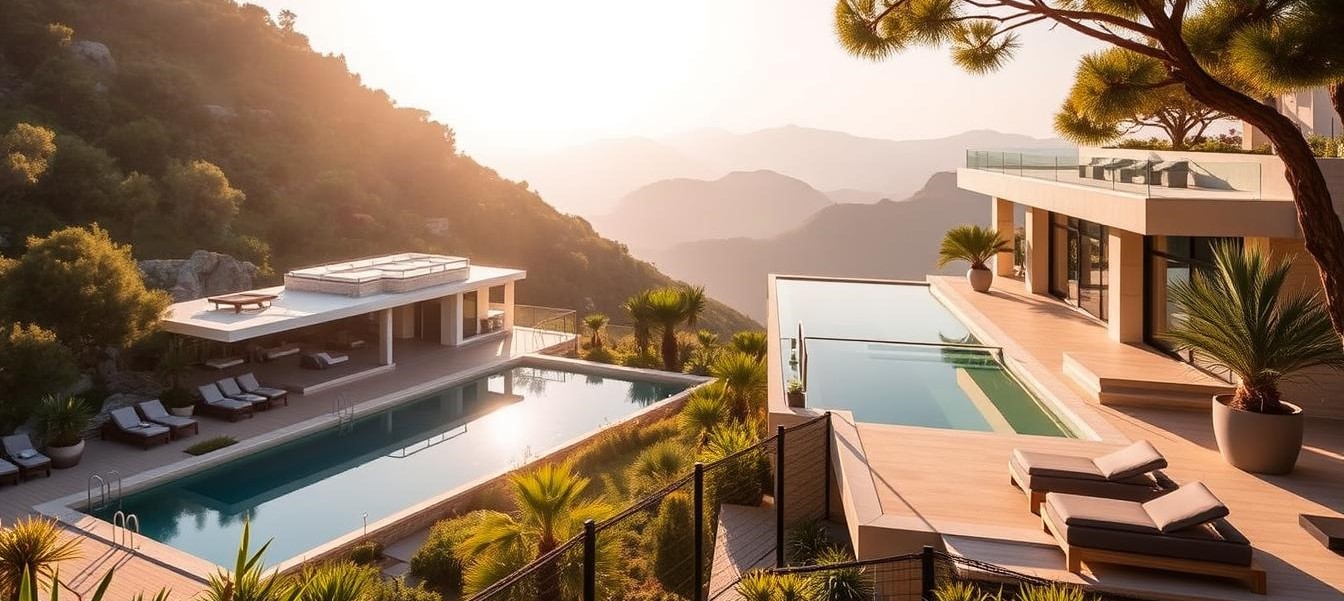 Pissouri Forest Park: шикарные дома с великолепным видом на залив Писсури
