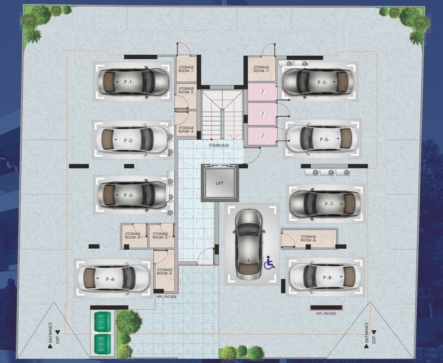 Oroklini Pearl Residences