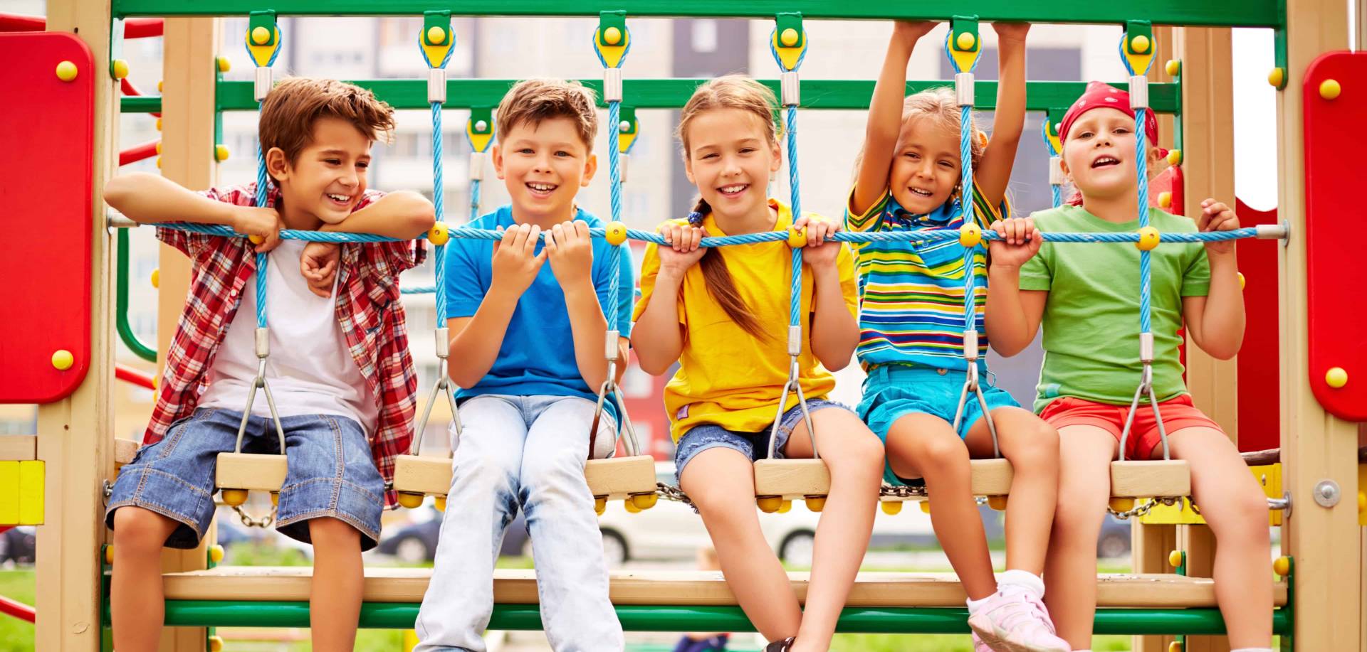 Six modern playgrounds in Cyprus