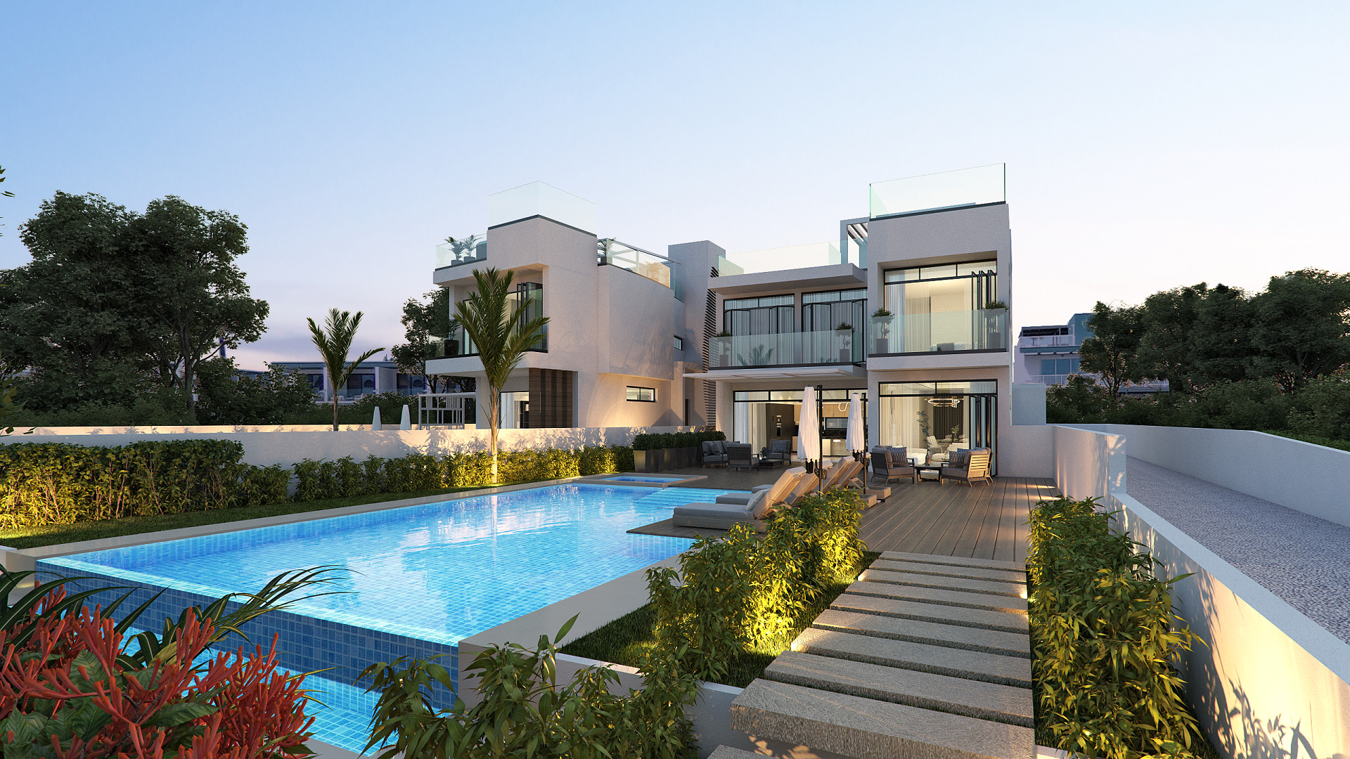Aqua Beachfront Villas