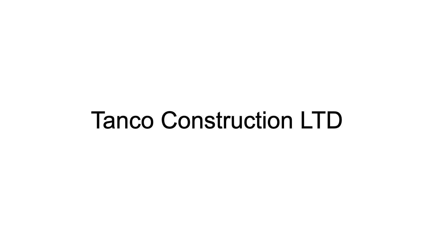 Tanco Construction LTD