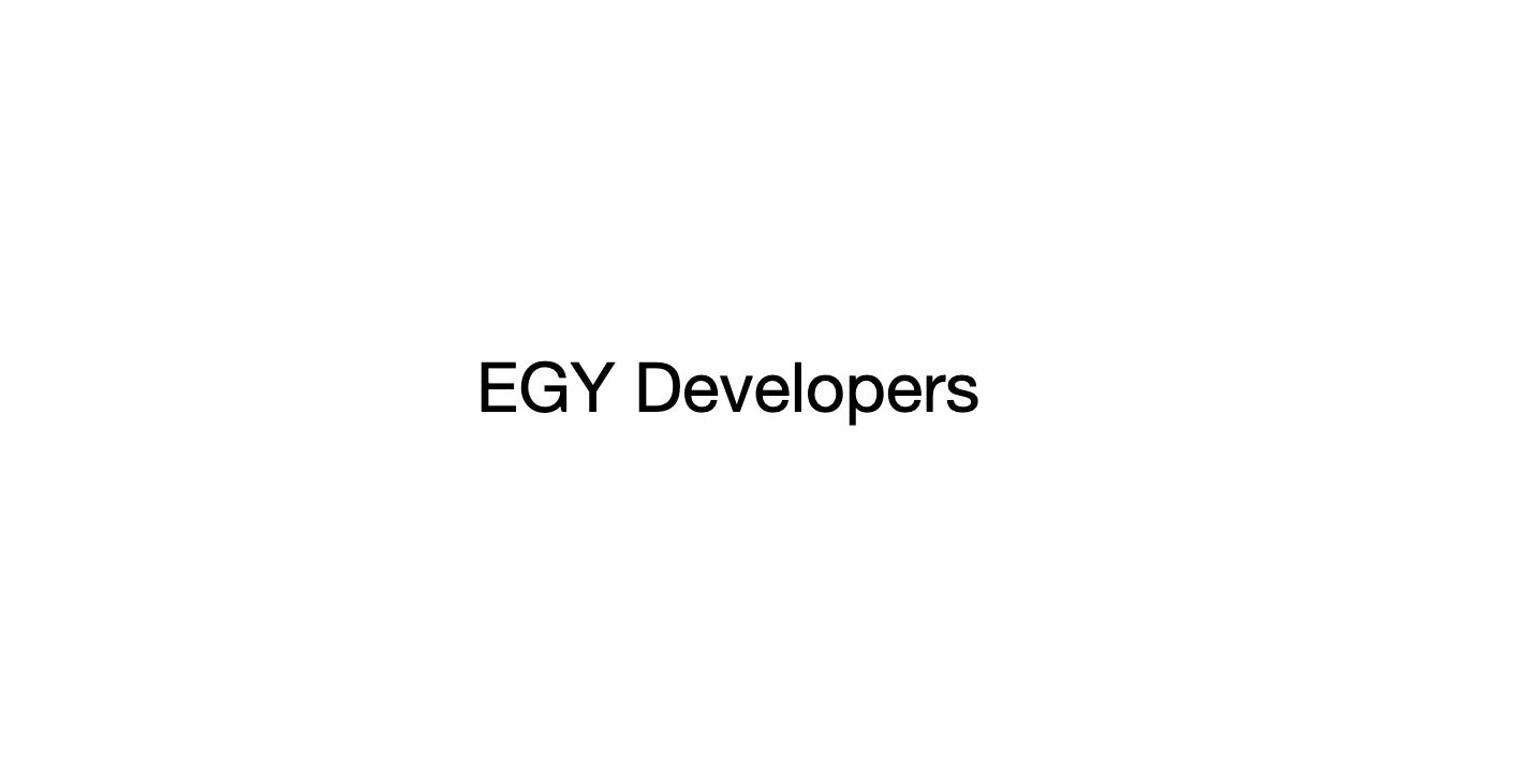 EGY Developers