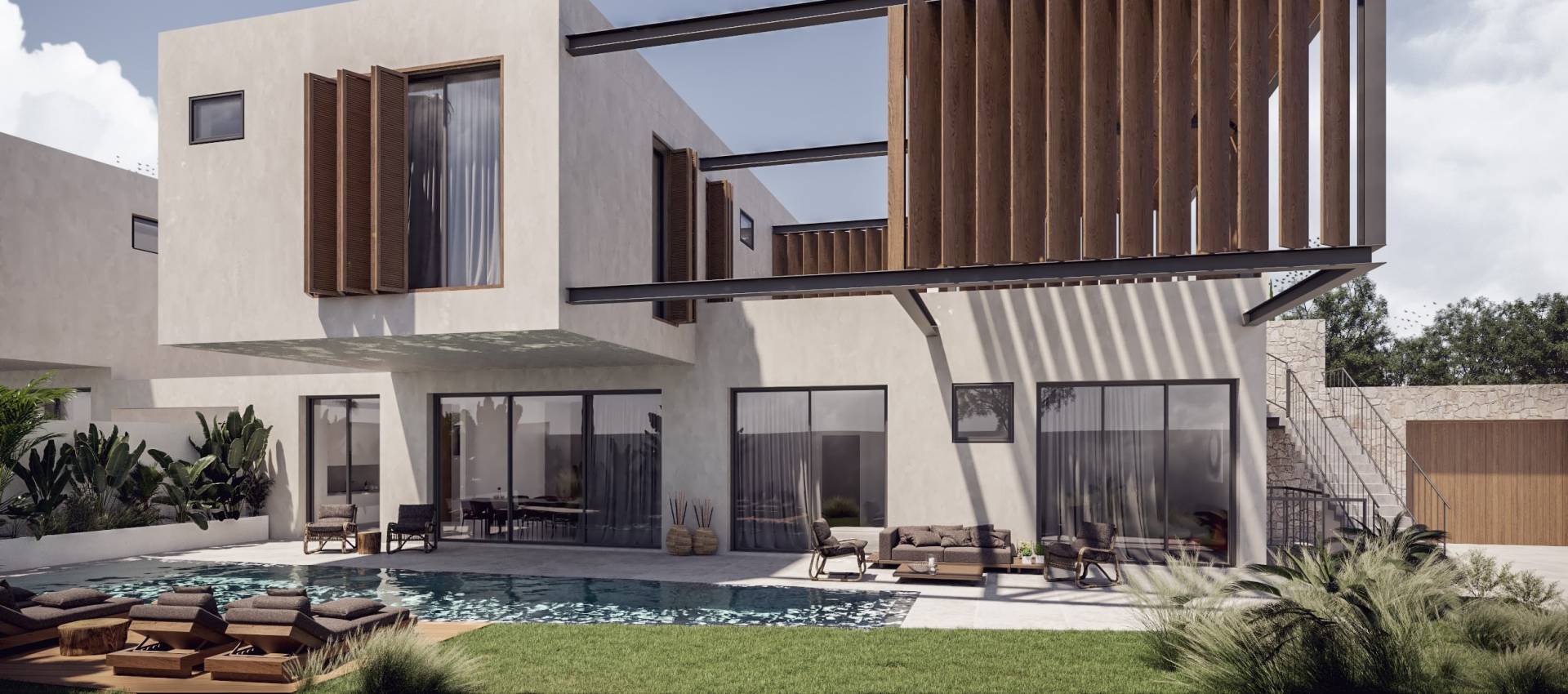 Chloe Downtown Villas: шикарные виллы в Протарасе