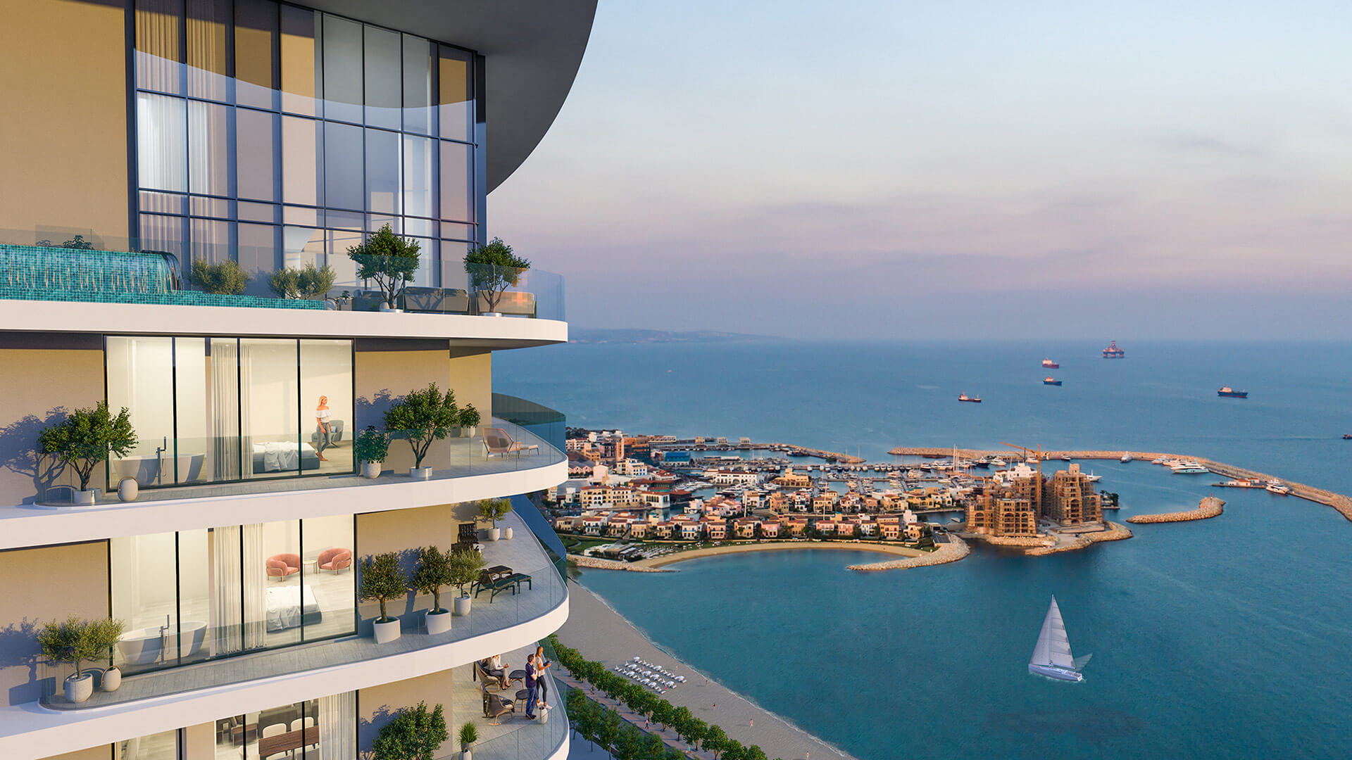 Blu Marine Limassol, Zeus Tower (Blue Marine)