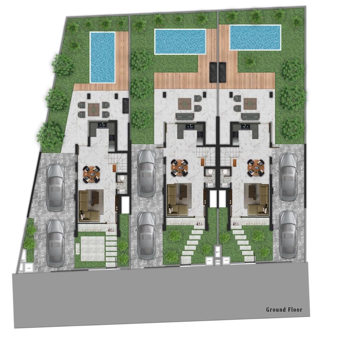 Pyla villas by Pred