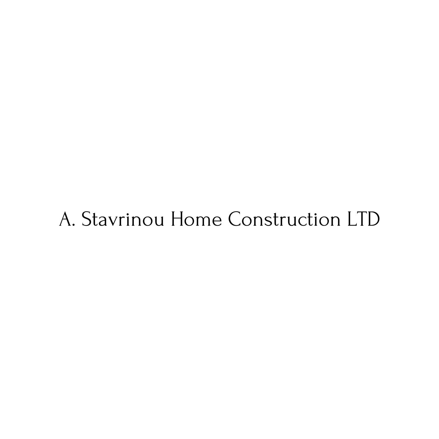 A. Stavrinou Home Construction LTD
