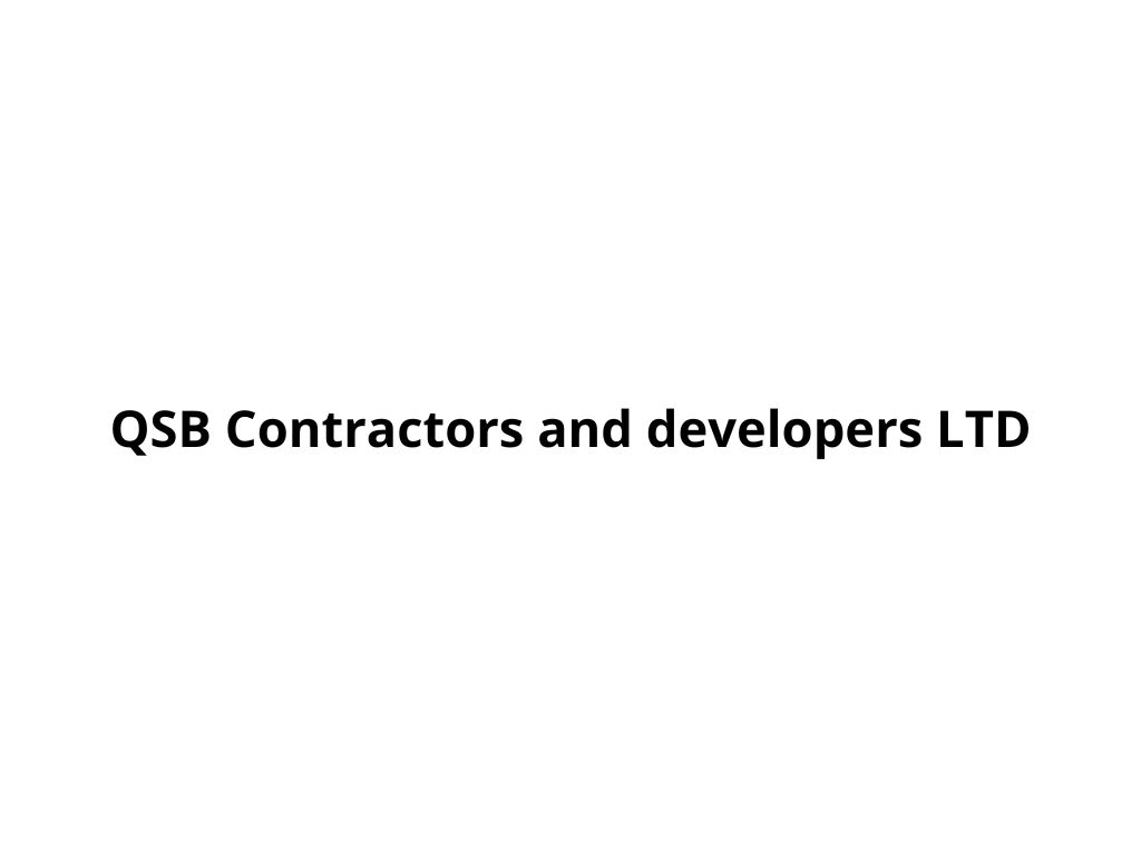 QSB Contractors and developers LTD