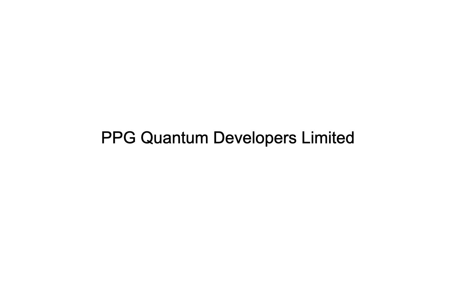 PPG Quantum Developers Limited