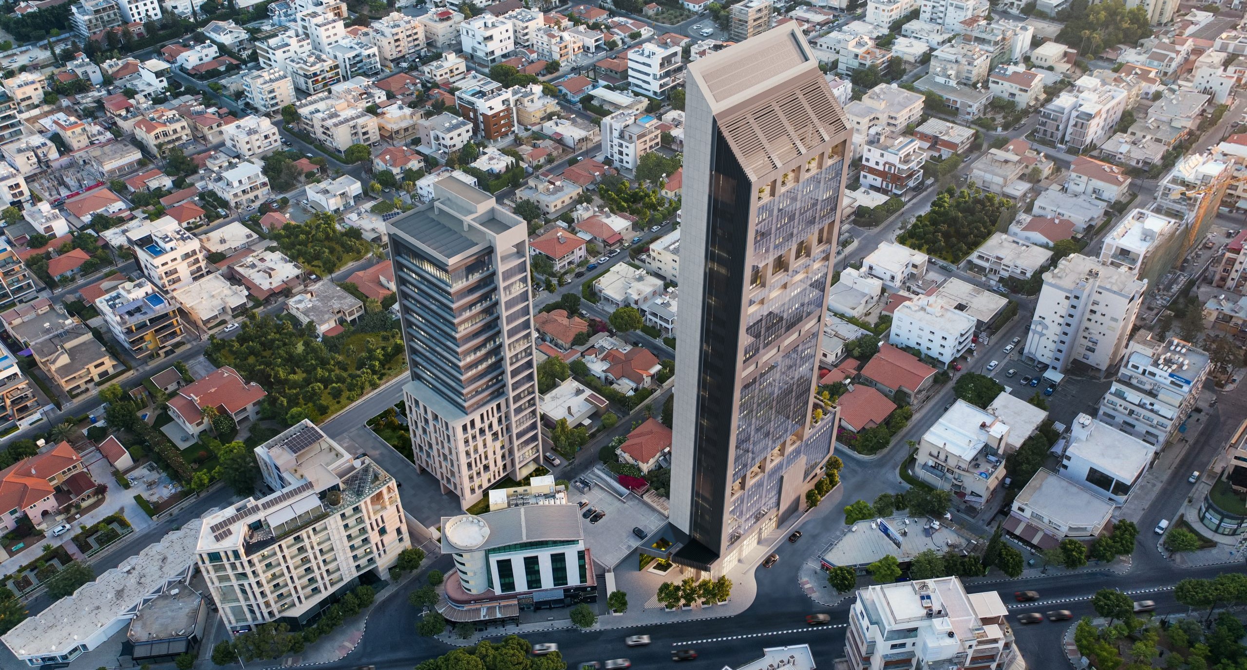 65% офисов в Neocleous Tower сдали в аренду
