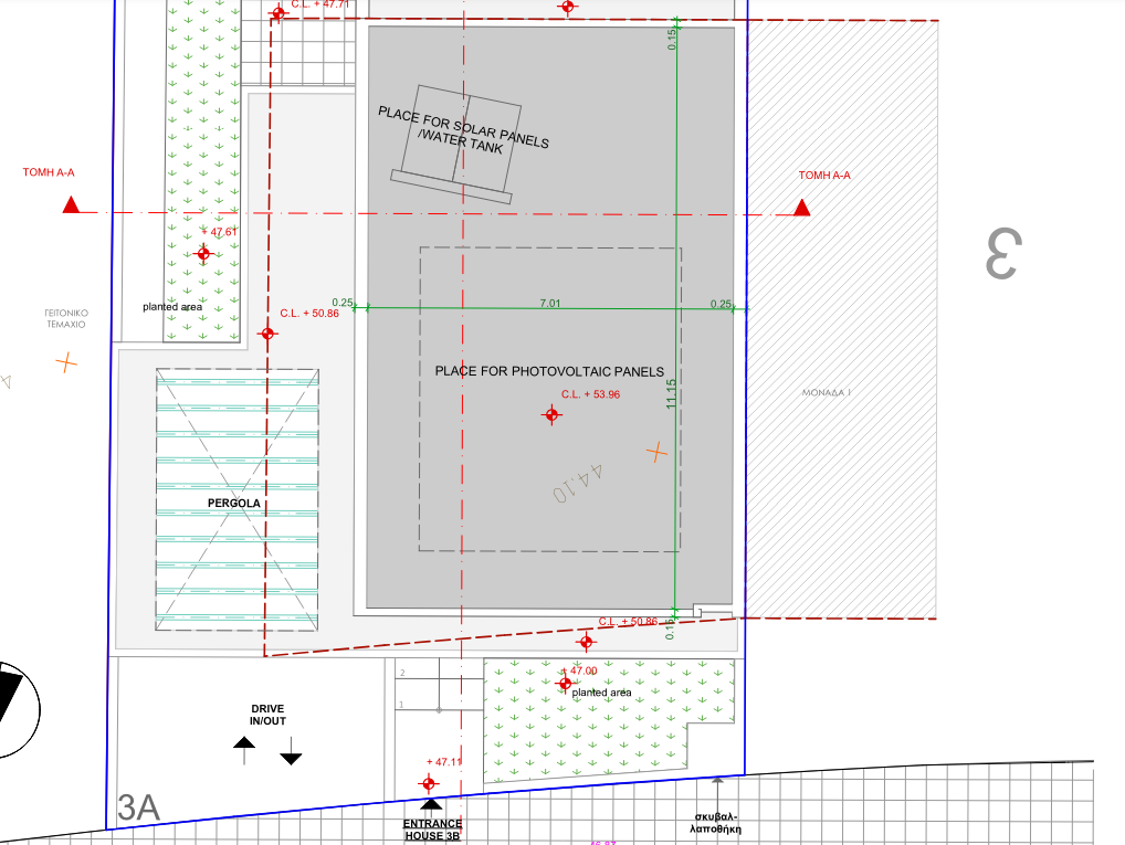 House A in plot 3