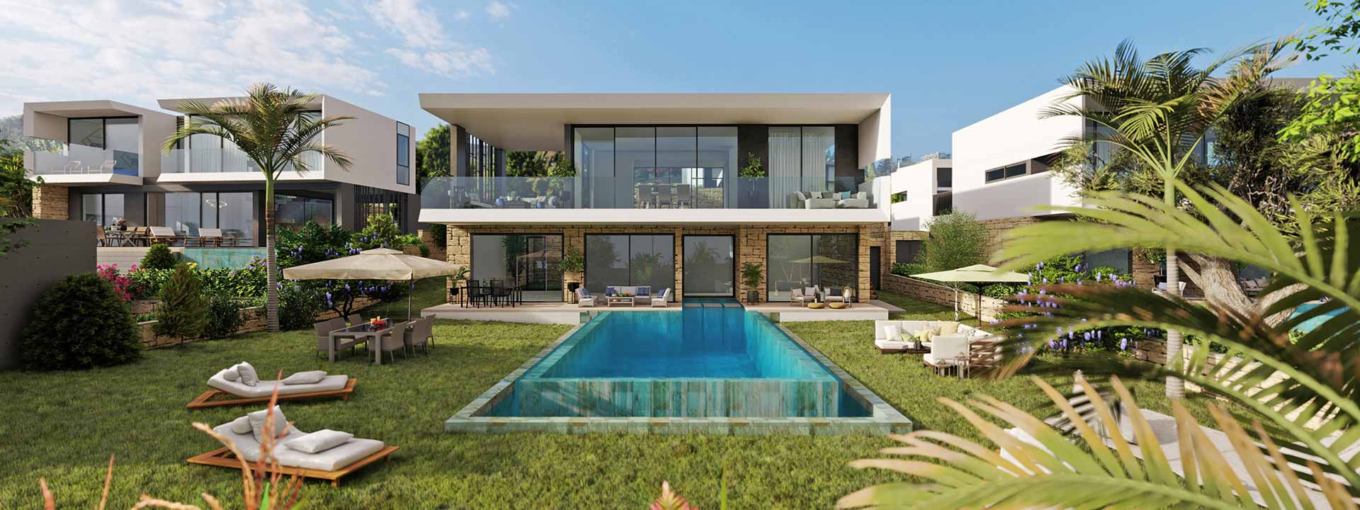 Viewpoint Hills Residences: шикарные виллы в живописном районе Пафоса