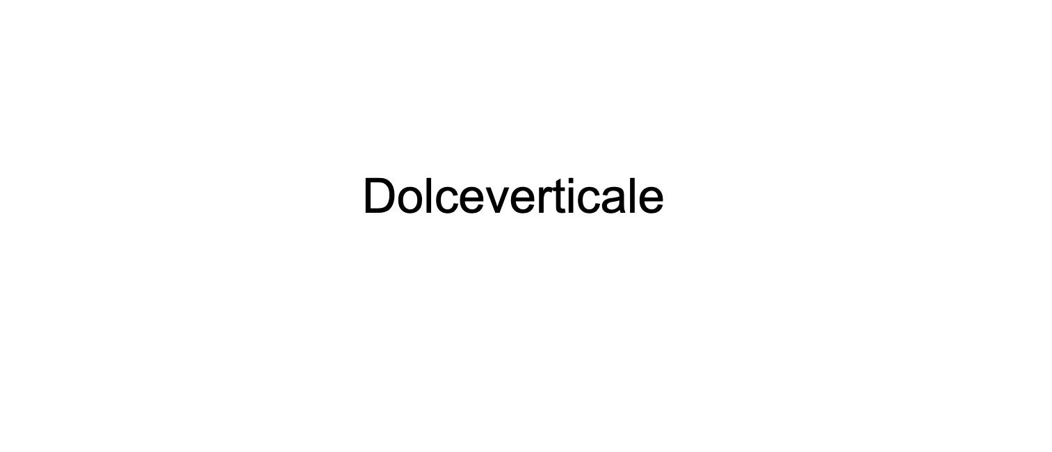 Dolceverticale