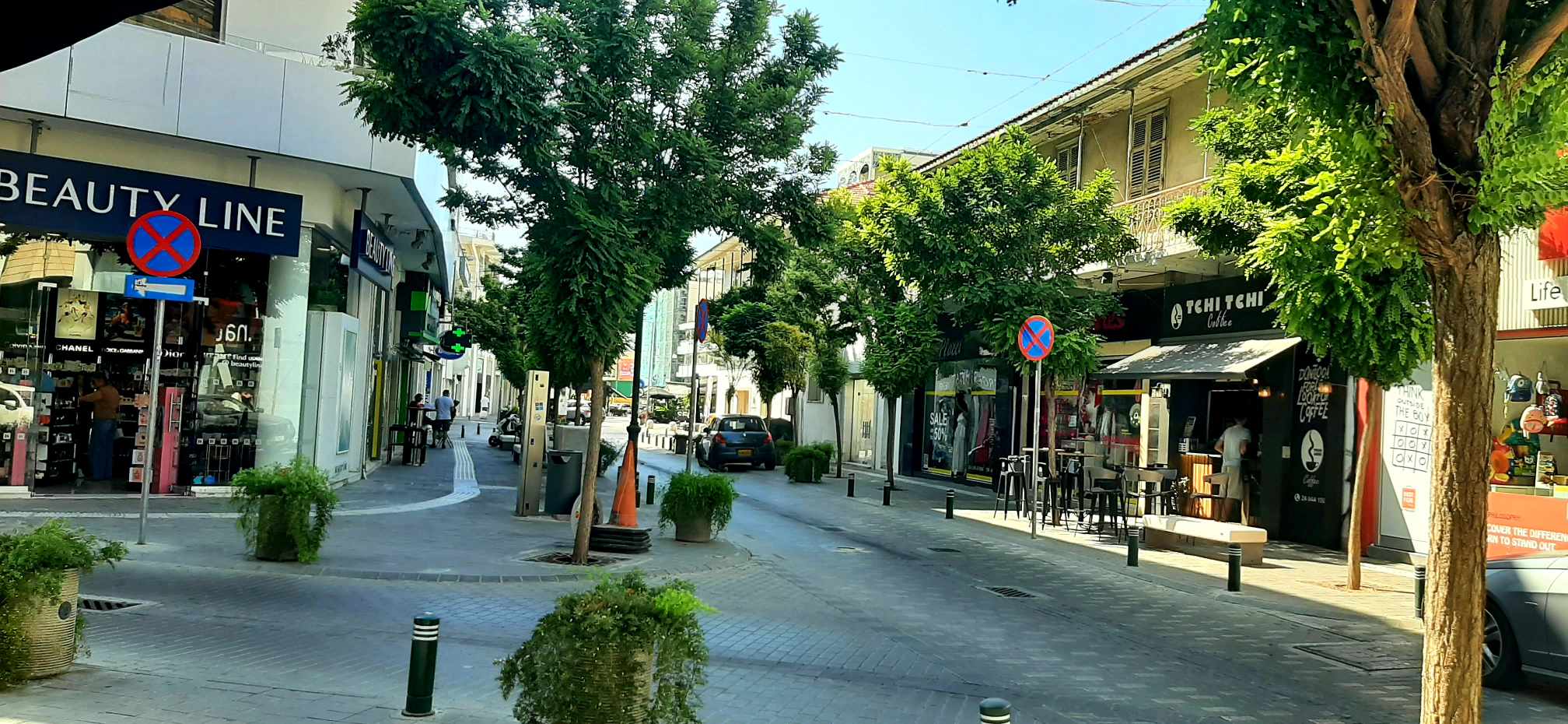 The modernisation of Larnaca's central streets and squares has begun