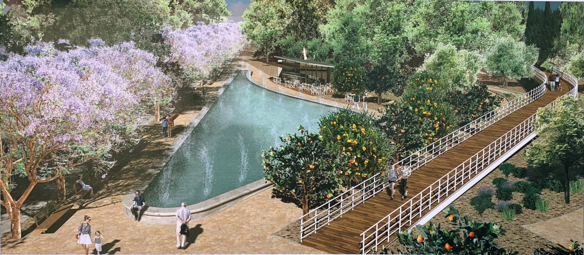 Construction of new Salina Park begins in Larnaca