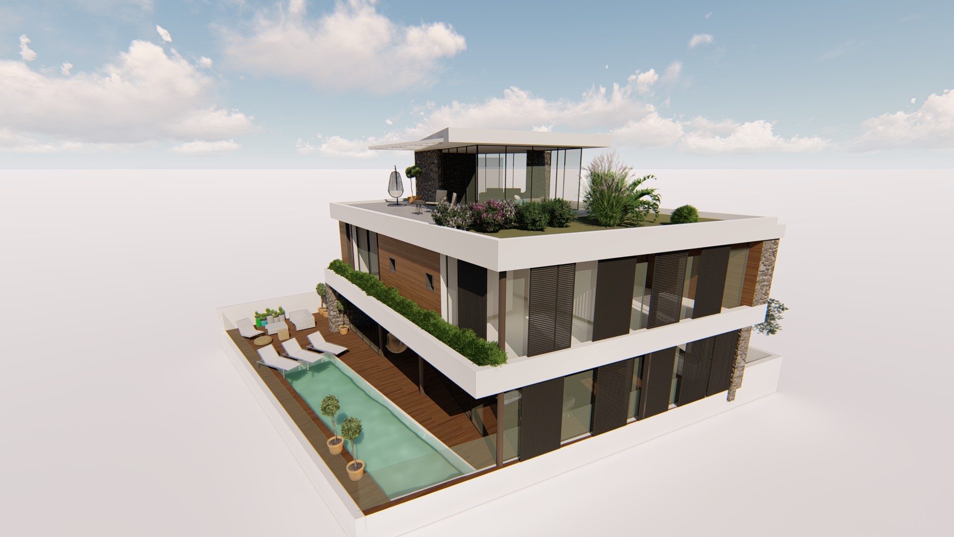 Marina Seafront Villa Kissonerga