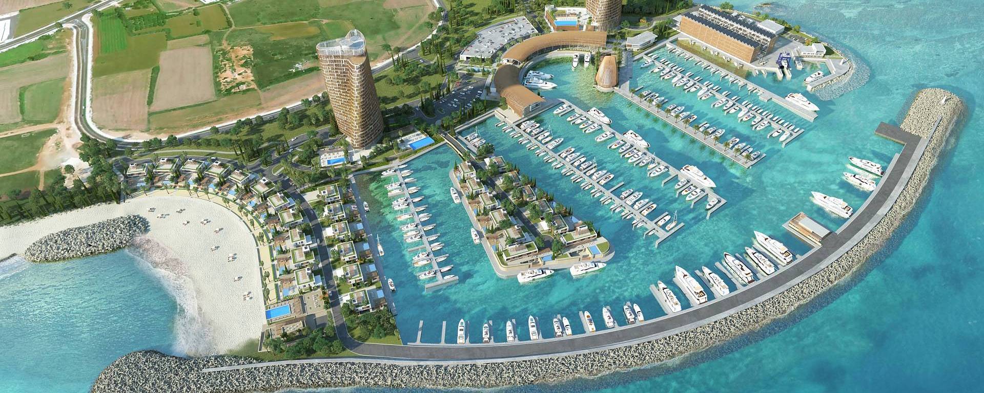 Visit of Ayia Napa Mayor and Directors of Government Services to Ayia Napa Marina