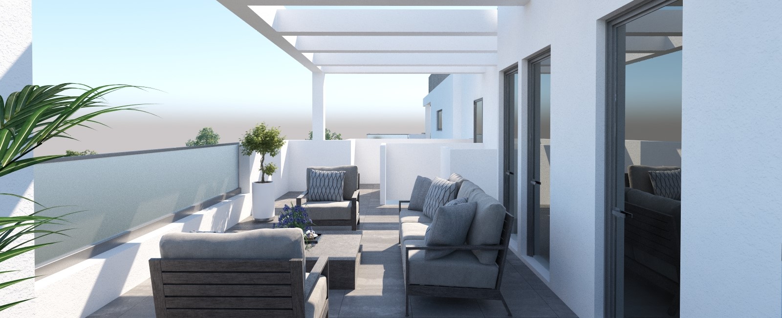 Drosia Sunrise Residences: уютные апартаменты с видом на Соленое озеро Ларнаки