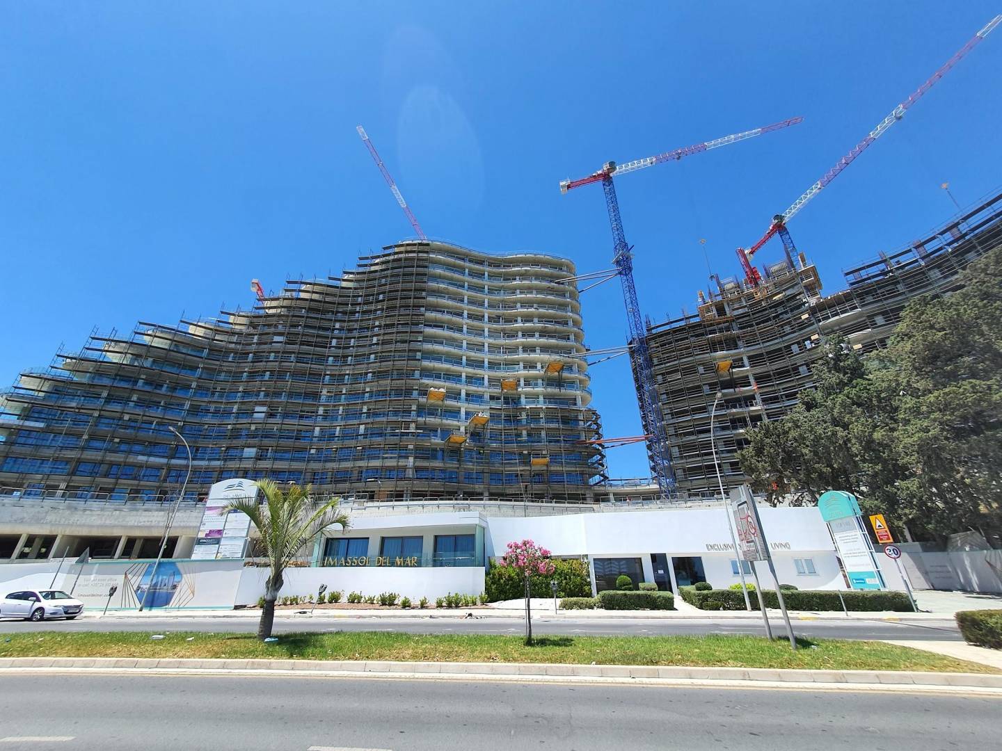 Limassol Del Mar continues its work at a rapid pace