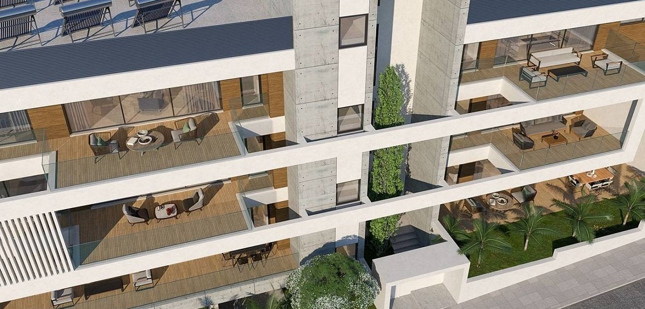 Blue Demar: spacious apartments families