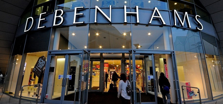 Конец эпохи: Debenhams Olympiа и Debenhams Central проданы за долги