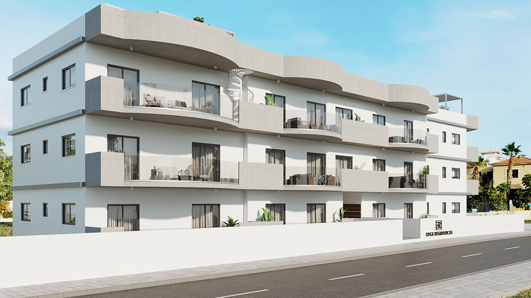 Edge Residences: уютные апартаменты в тихом районе Ларнаки