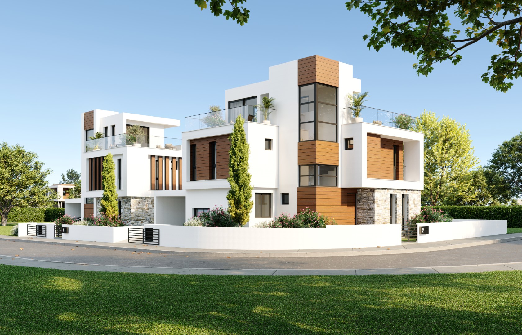 Plot with two houses A51