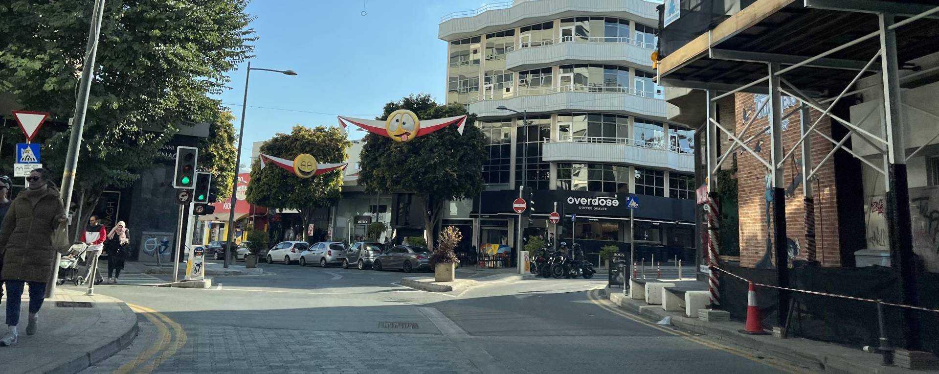Anexartisias in Limassol will become a one-way road and then a pedestrian street