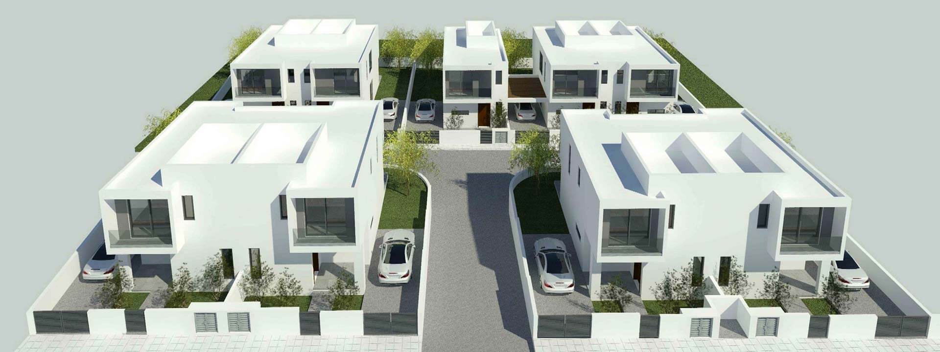 Bluebell Residences: современные дуплексы в Пафосе