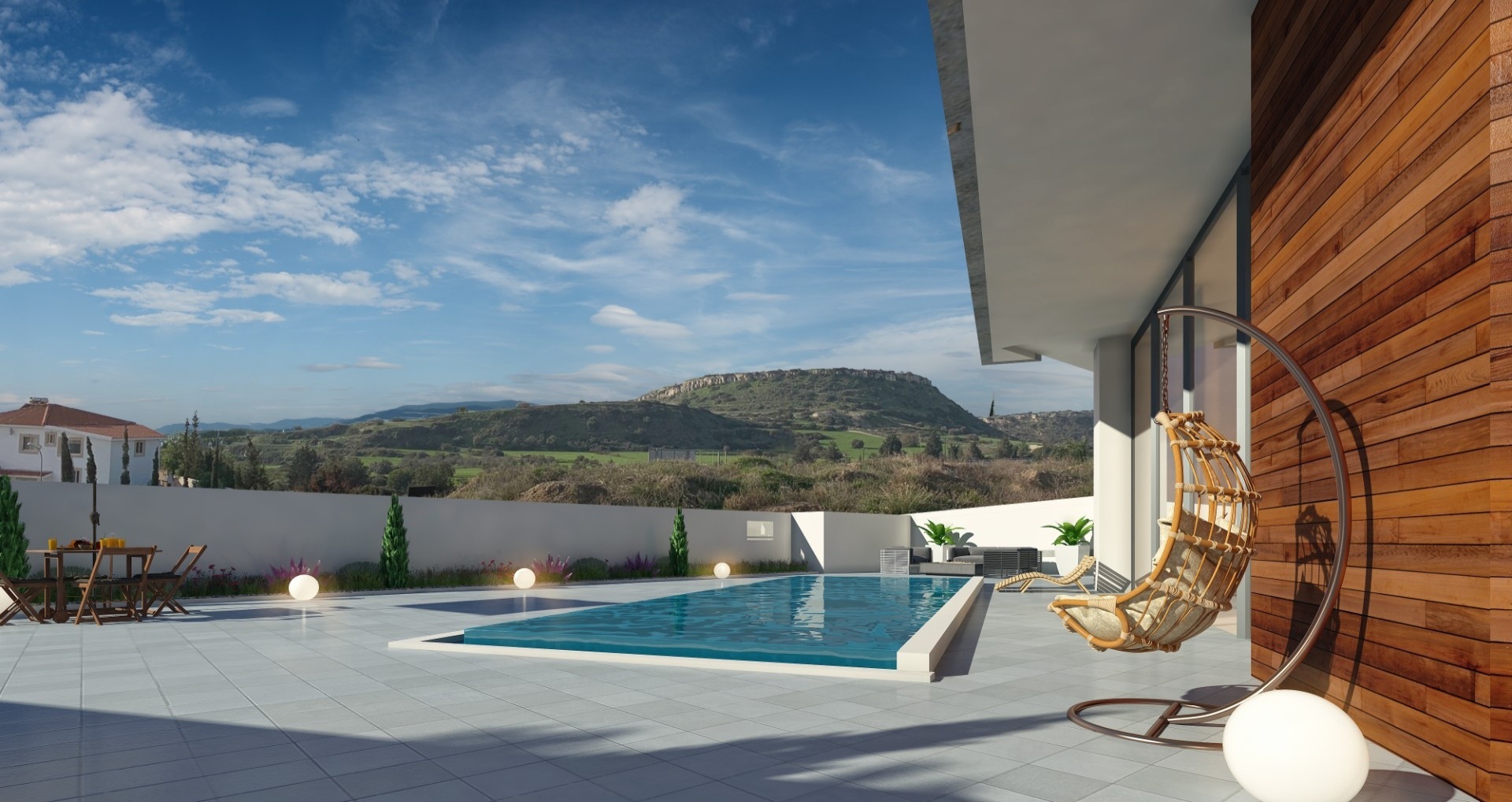 Four villas