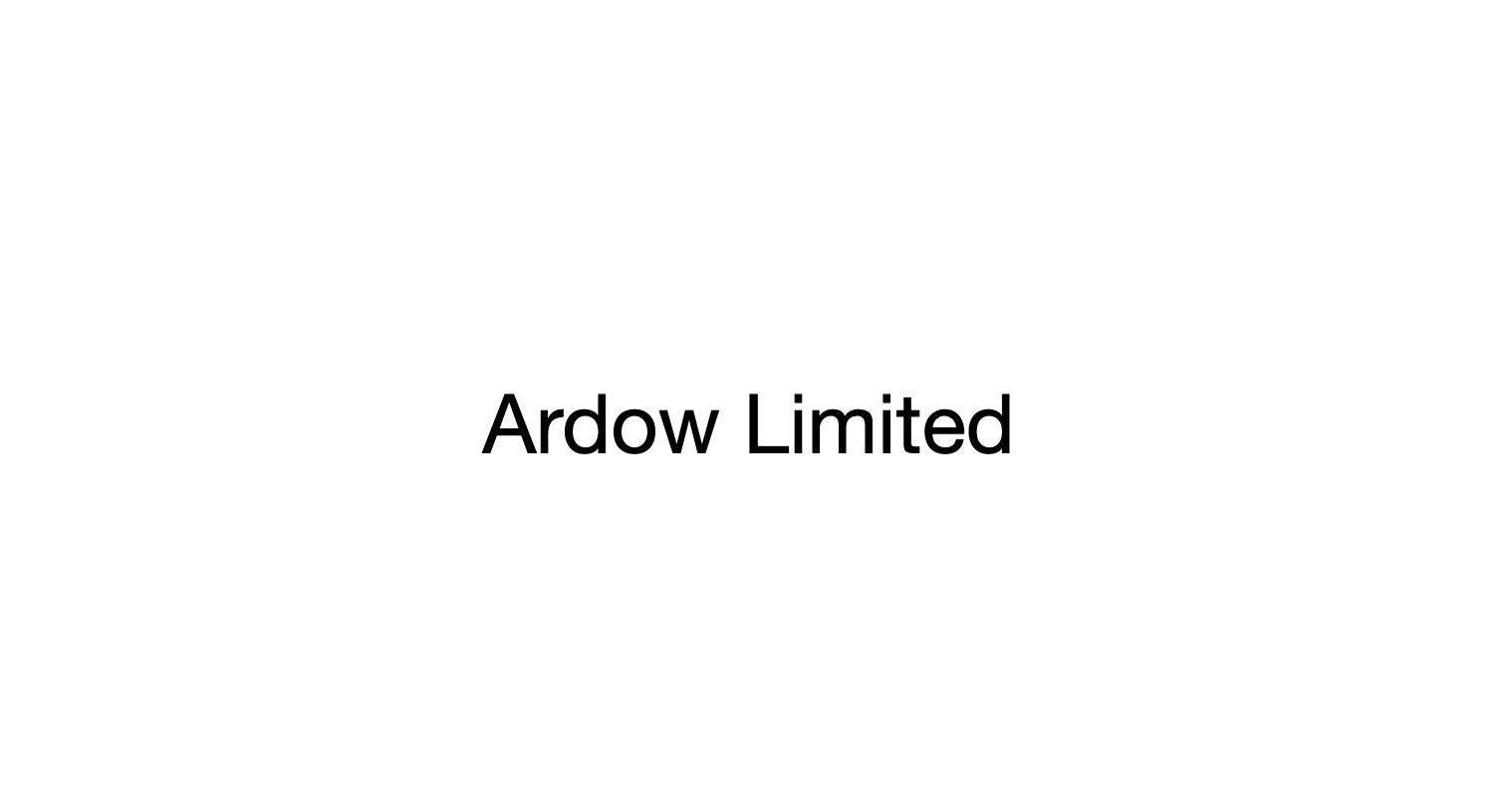 Ardow Limited