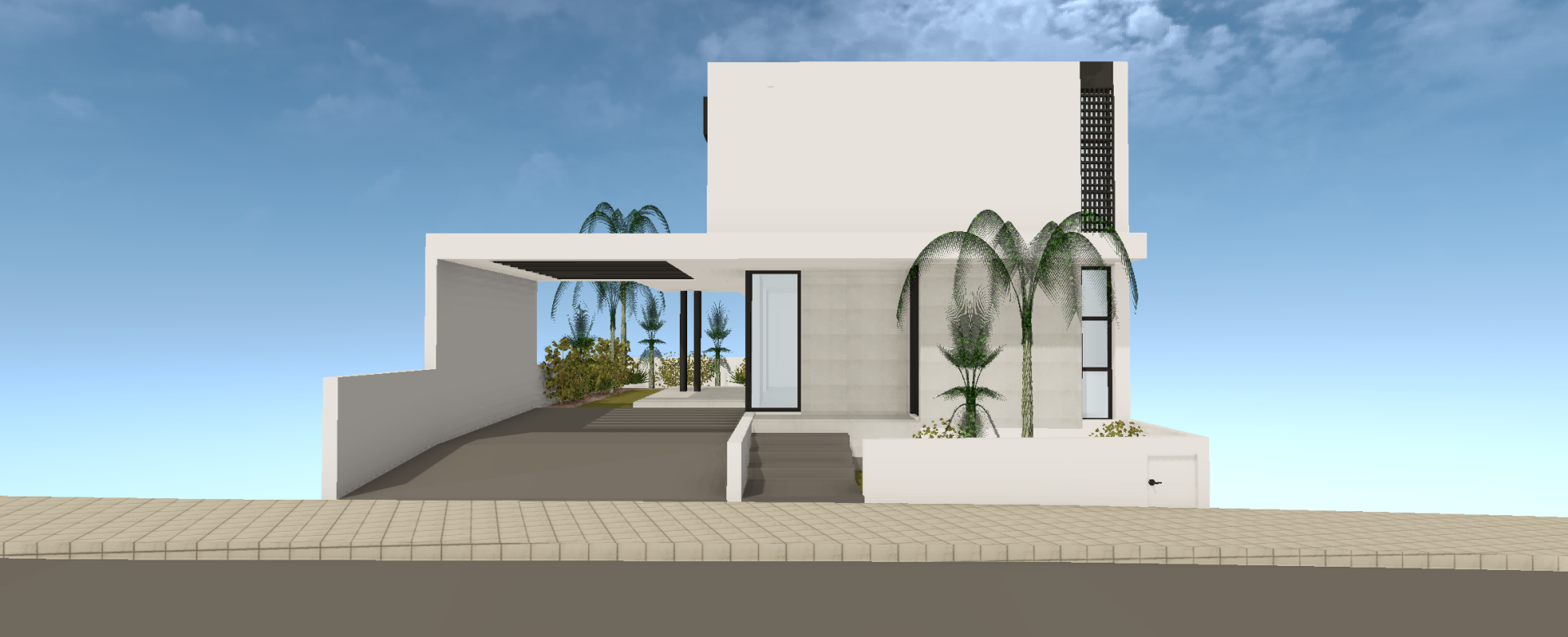 House A in plot 3