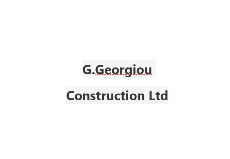 G.Georgiou Construction Ltd