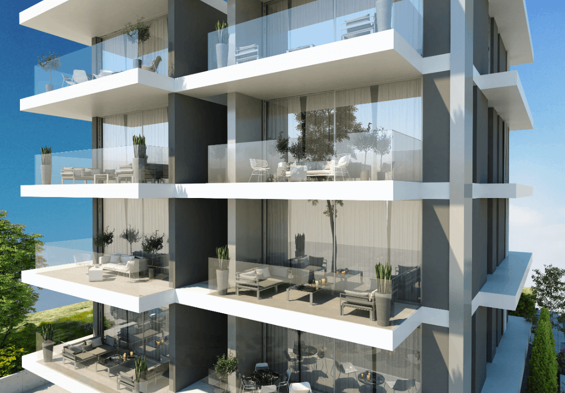 Acropolis Mansions: современный жилой комплекс в центре Никосии