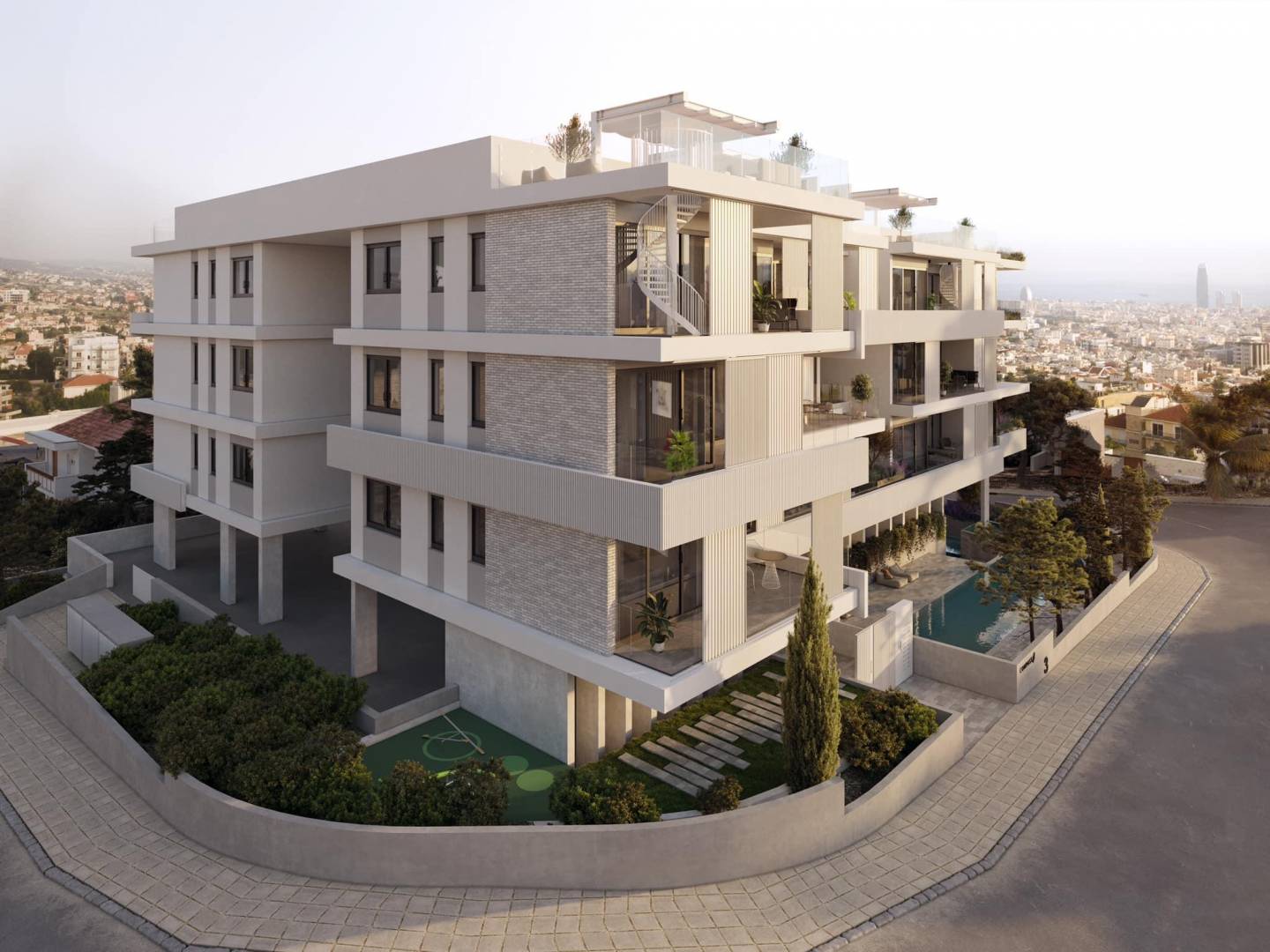 AKASA: modern sea view apartments — 2