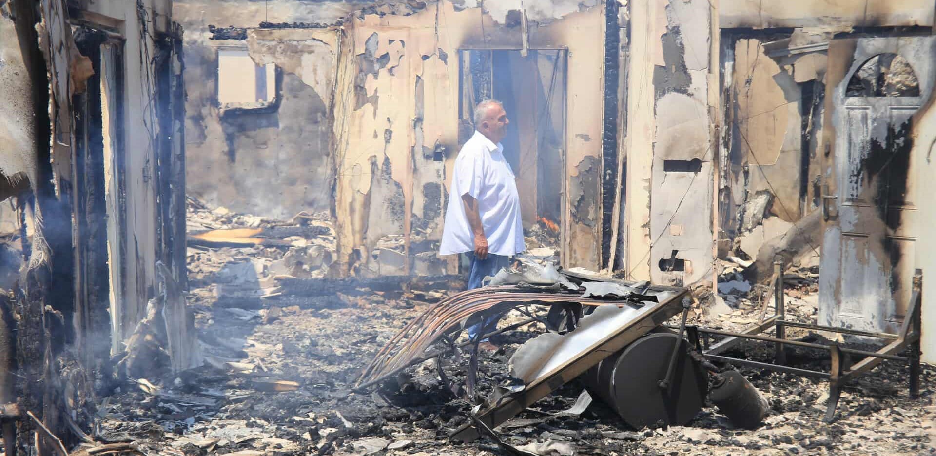 Fire in Limassol area has revealed serious violations: hundreds of houses were built without permits