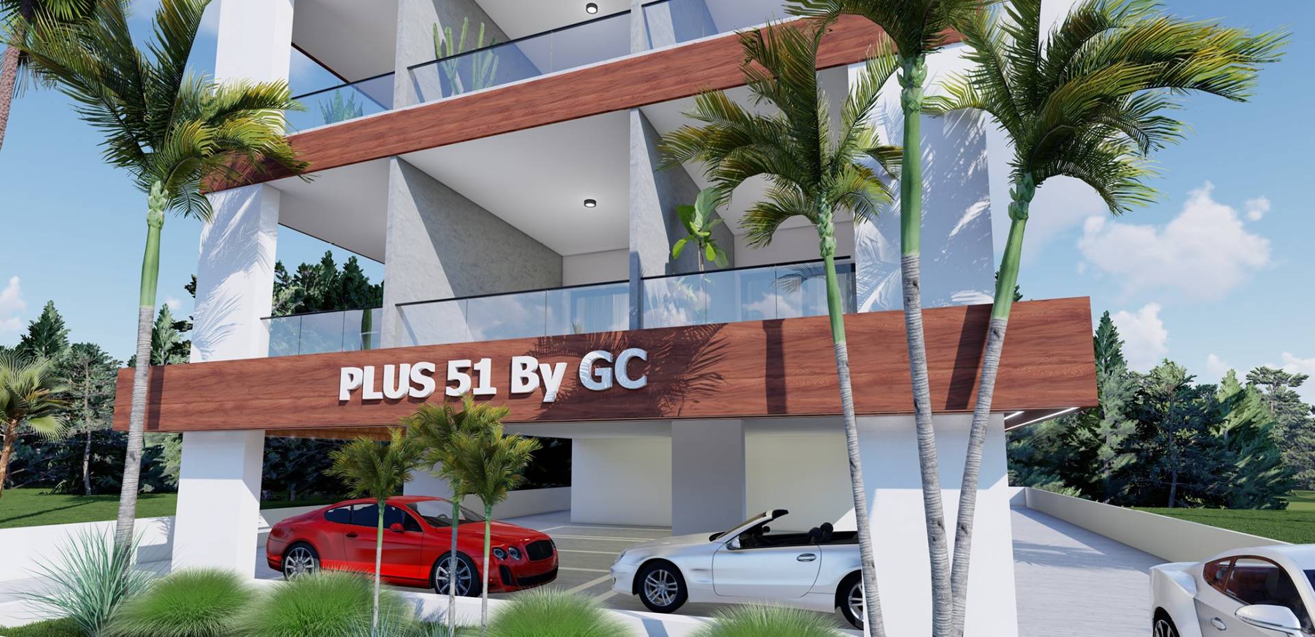 Plus 51 by GC: современные апартаменты у моря