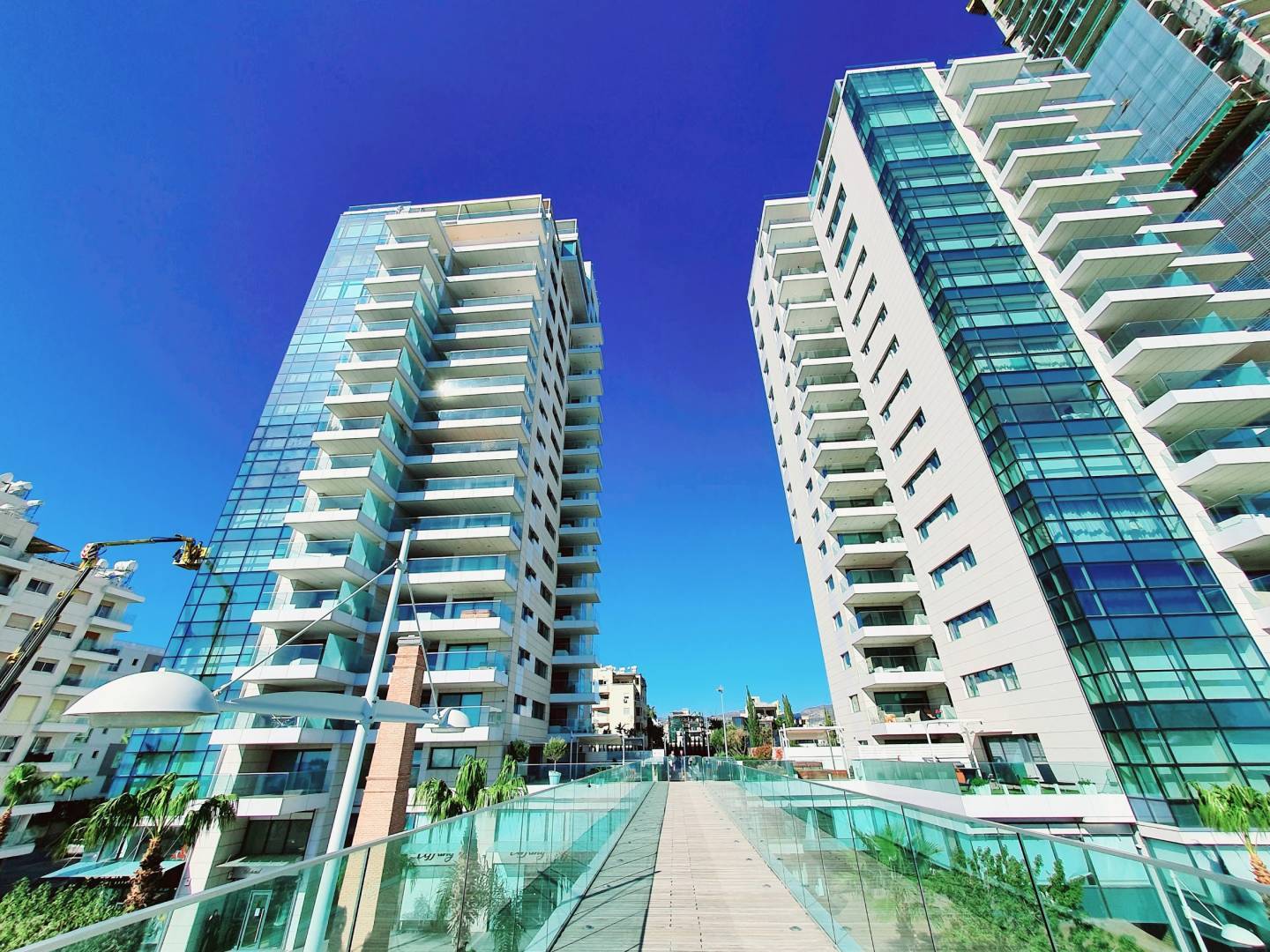 The municipality of Limassol allowed the construction of the skyscrapers in the historical center of the city