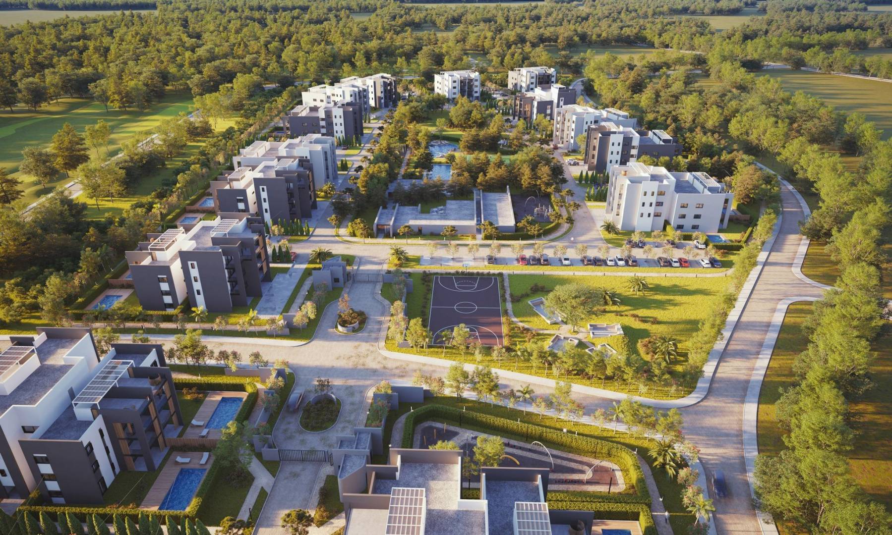 Sunset Gardens in Limassol began to rent apartments for short term rent — 1