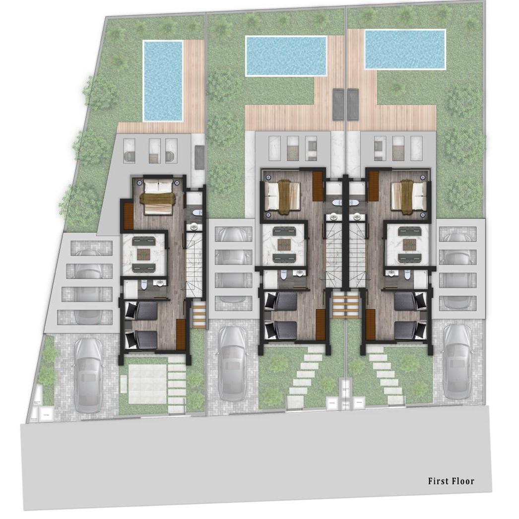 Pyla villas by Pred