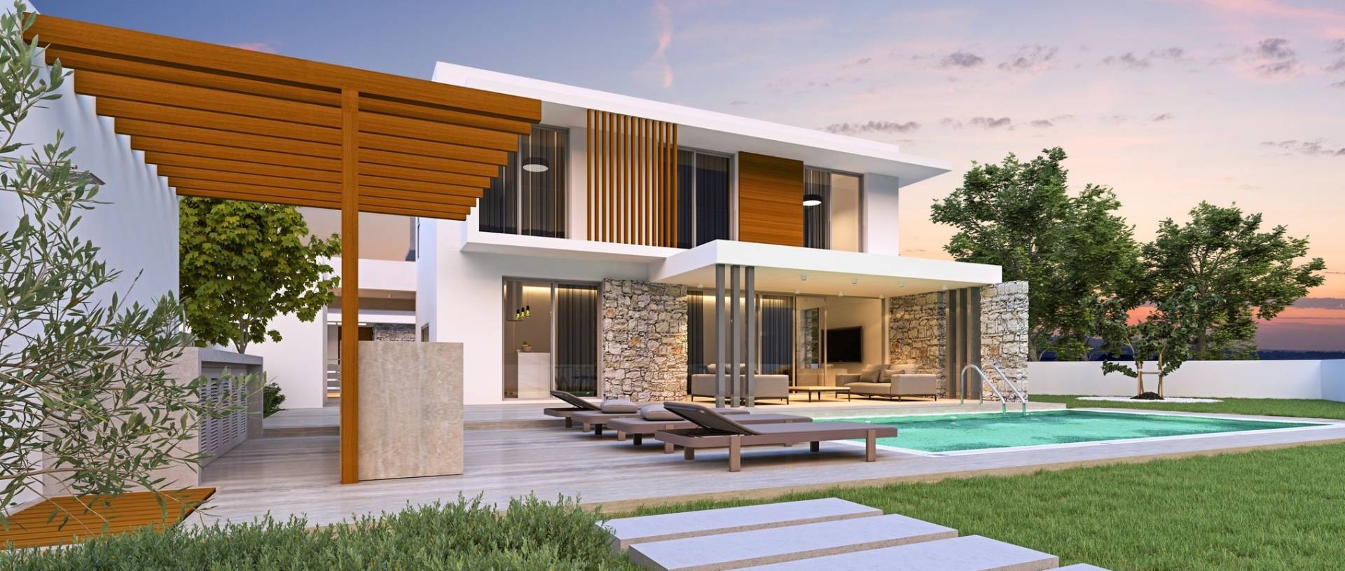 Green Habitation: современные виллы у моря