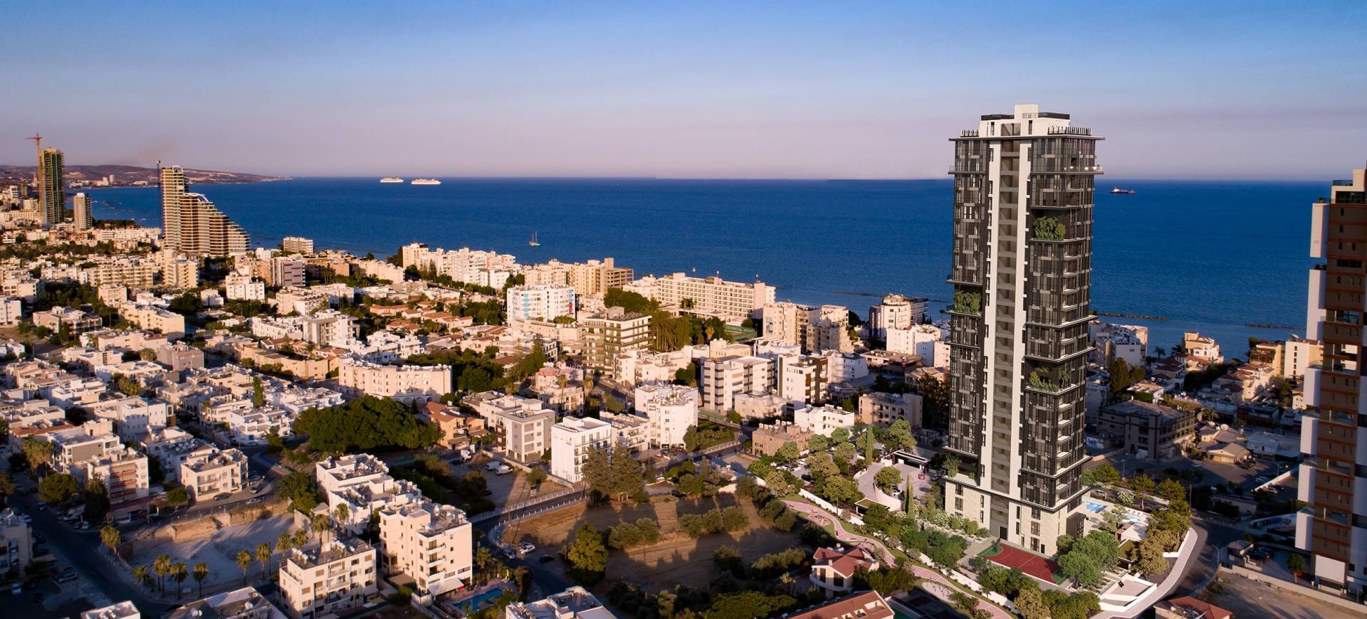 Sunmar Residence: элитный небоскреб в престижном районе Лимассола