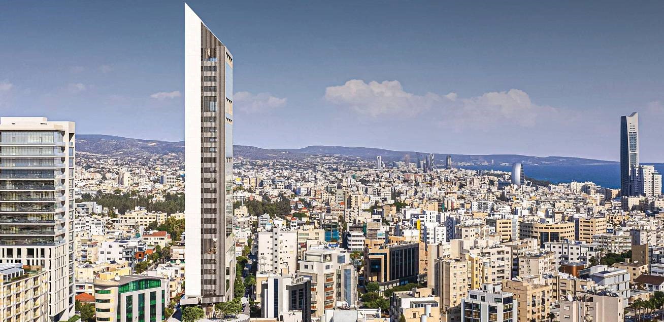 Строительство небоскреба Neocleous Tower в Лимассоле на продвинутой стадии