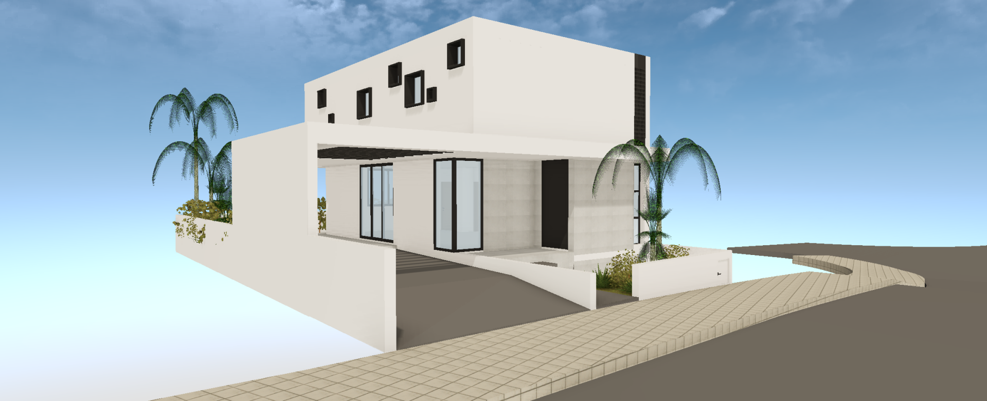 House A in plot 3