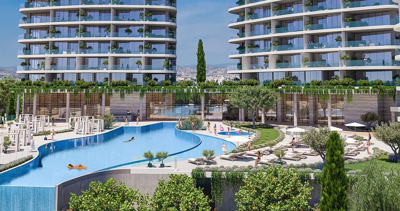 В Лимассоле активными темпами продвигается строительство Limassol Blu Marine