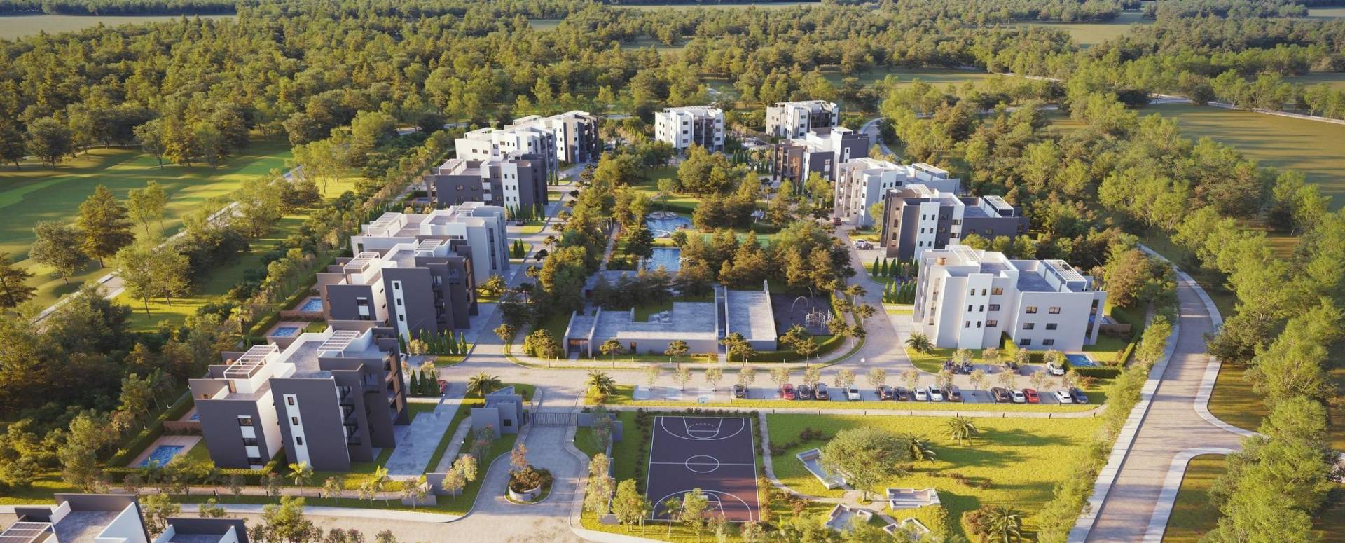 На Кипре завершилась первая фаза строительства масштабного проекта Sunset Gardens