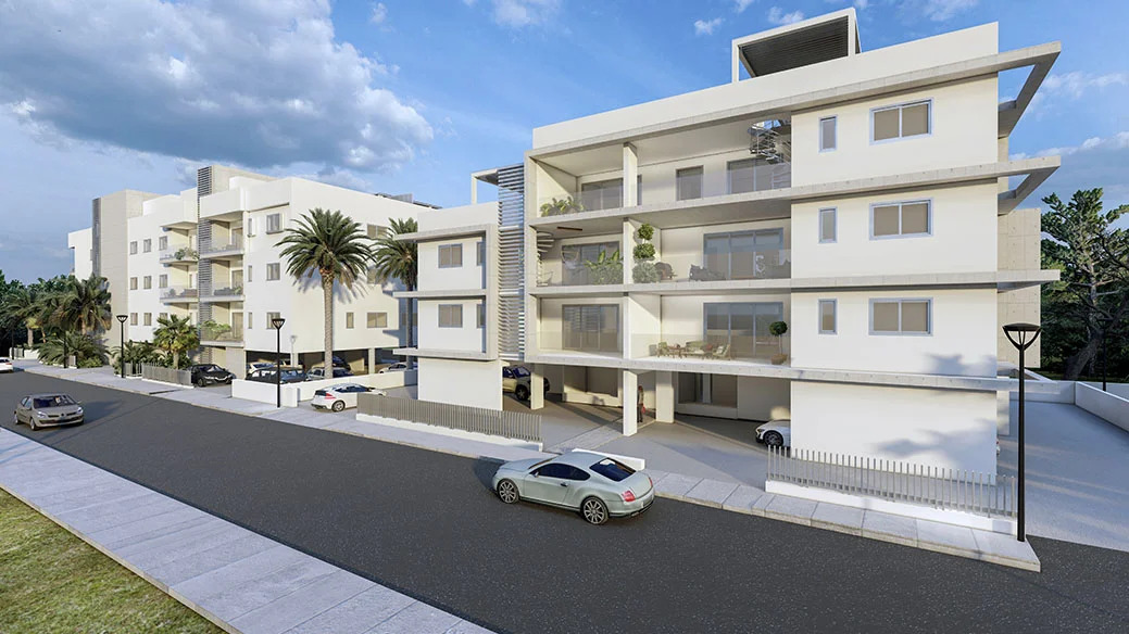 Жилой комплекс Krasa Hillside Residences в Ларнаке обретает форму