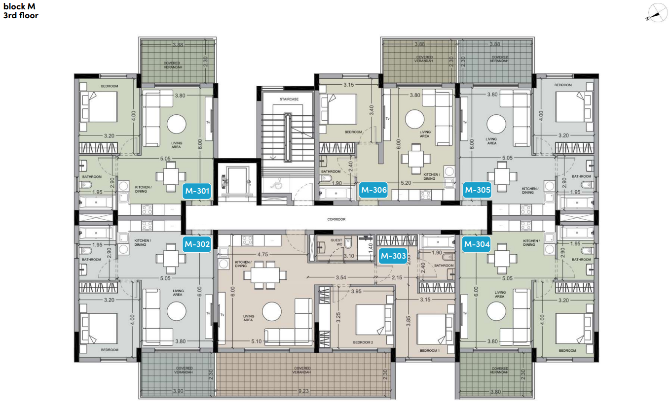 Golfside Block M