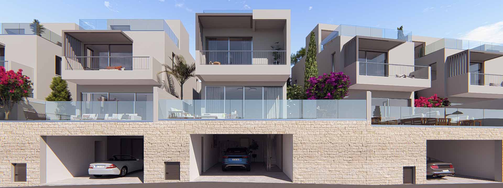 Meteora Residence in Paphos has started selling residential and commercial units.