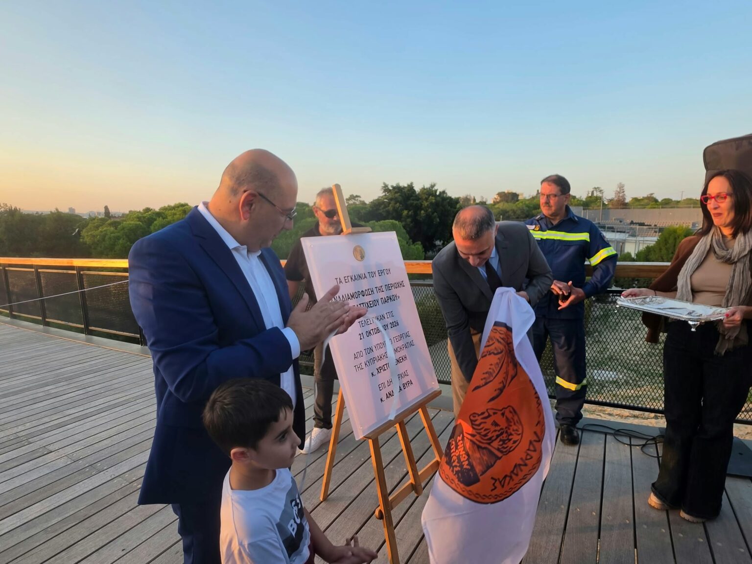 Renovated Pattichio Park Officially Opens in Larnaca