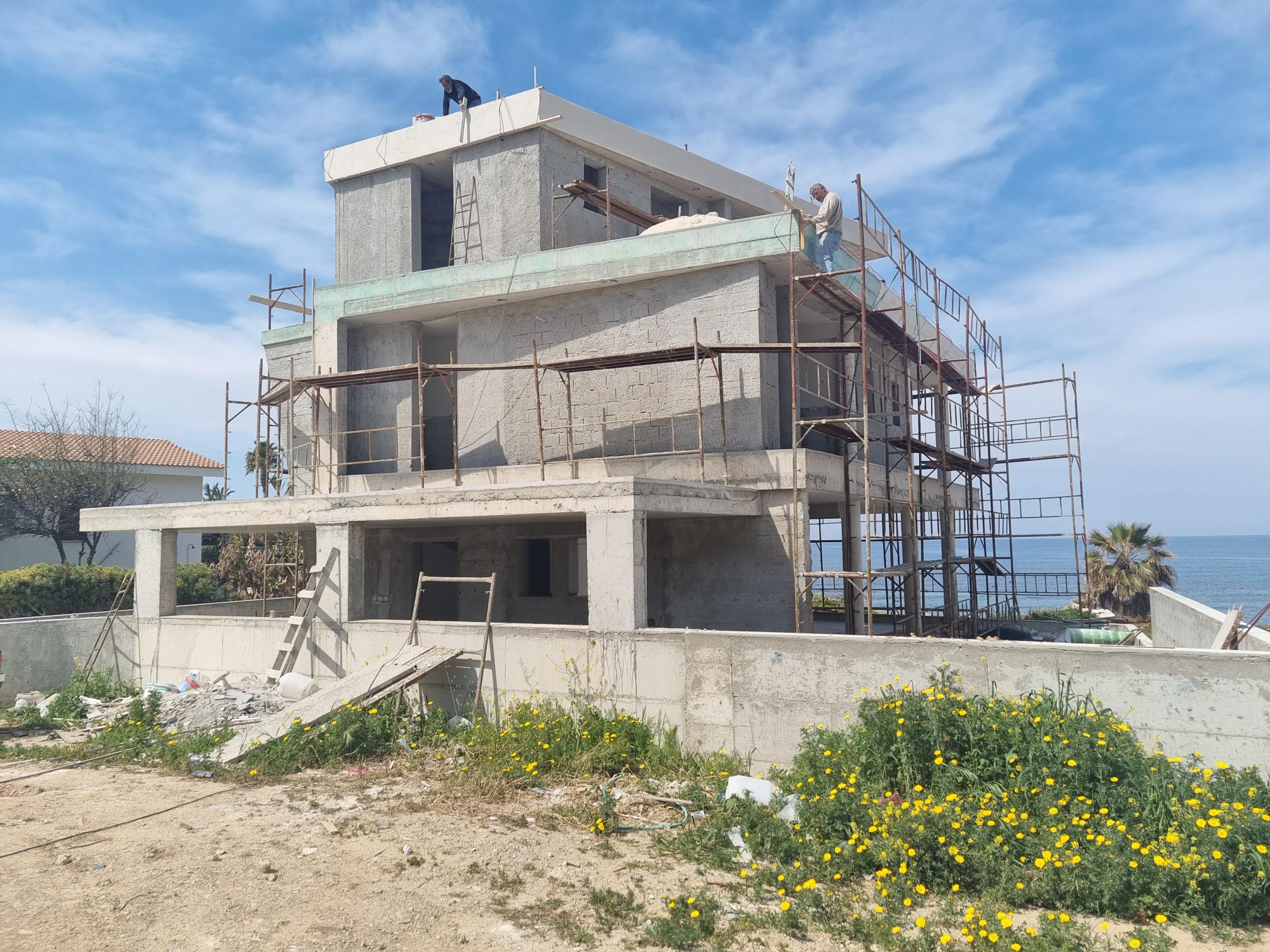 Marina Seafront Villa Kissonerga
